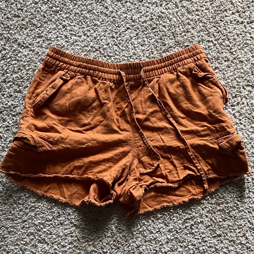 a.n.a Rust colored Womens Shorts